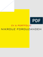 Nikrouz Forouzandeh Resume+portfolio PDF