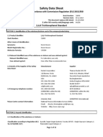 Safety Data Sheet: Prepared in Accordance With Commission Regulation (EU) 2015/830