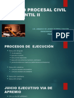 Procesos de Ejecución, Via de Apremio