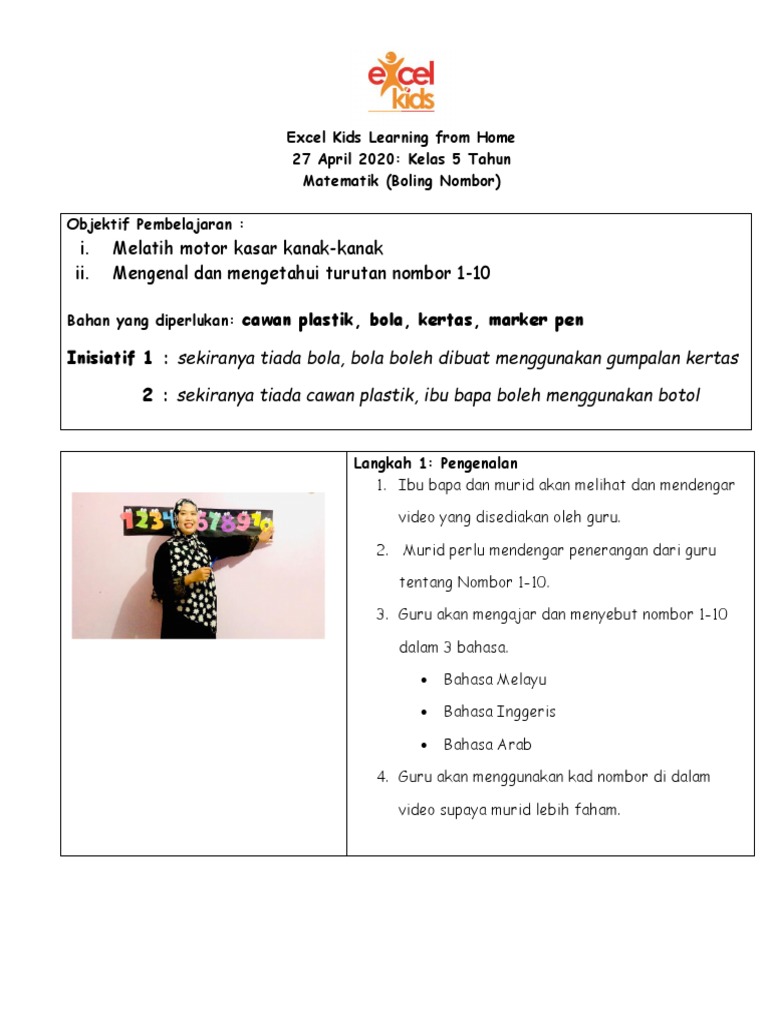 27 April 5 Yrs Math Boling Nombor Pdf