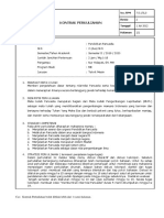 Kontrak Kuliah Pend - PCSL ME PDF