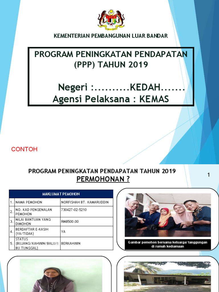 Contoh Template Kertas Pembentangan Syor Ppp 2019 Dikemakini Pada 05042019 Pdf