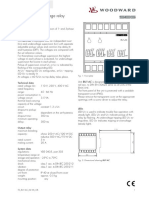 BU1-AC - AC-voltage Relay: Fig. 1: Front Plate