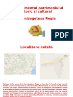 Managementul Patrimoniului - Sarmizegetusa Regia-Prezentare PPT