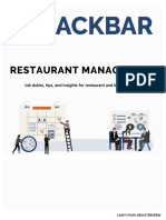 Restaurant and Bar Management Guide