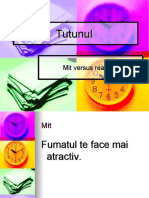 tutunul mit vs realitate.ppt