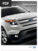 2011 FORD EXPLORER Brochure