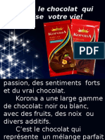 Korona- le chocolat  qui  apaise  votre vie!