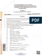 Physics 2 - F6 - 2019 PDF