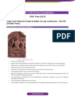 Post Mauryan Trends in Indian Art and Architecture Part III NCERT Notes