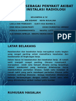 Kanker Sebagai Penyakit Akibat Kerja Di Instalasi Radiologi