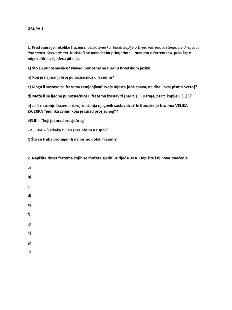 Frazemi | PDF