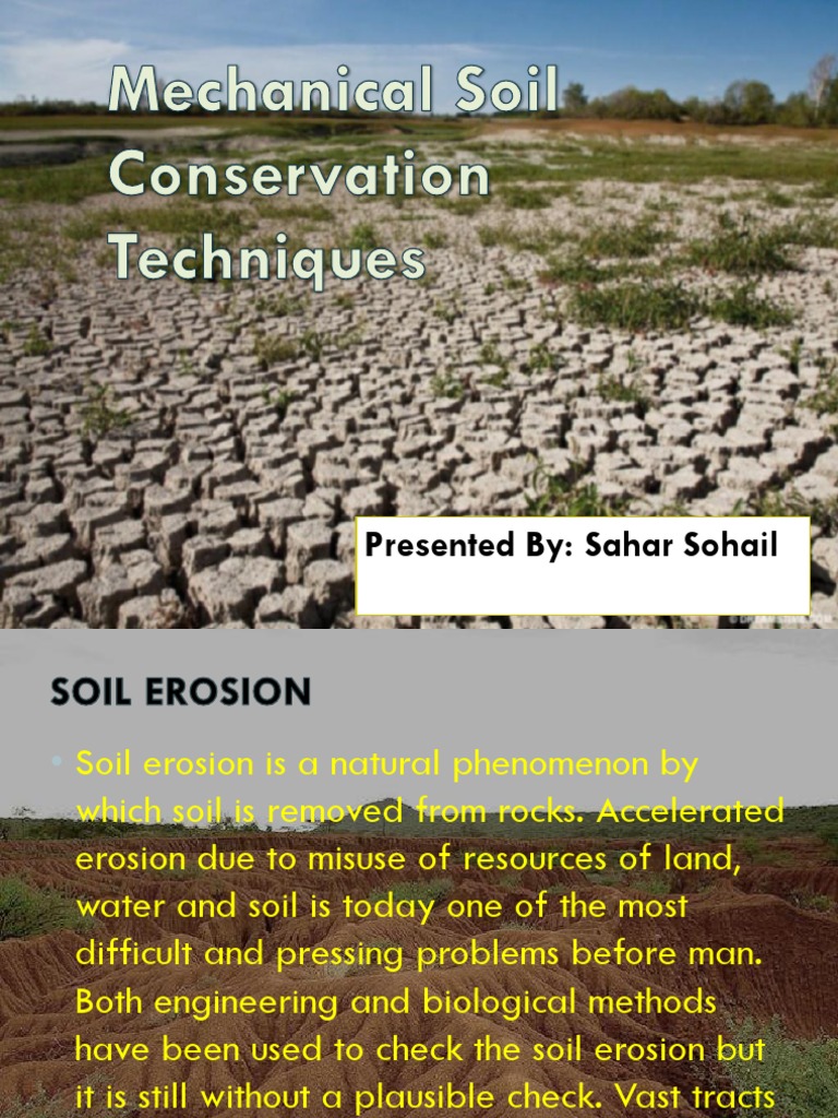 Presented By Sahar Sohail Erosion Surface Runoff