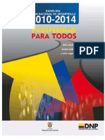 Bases Plan Nacional Desarrollo 2010 2014 VF