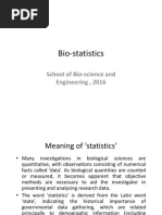 Bio Statistics