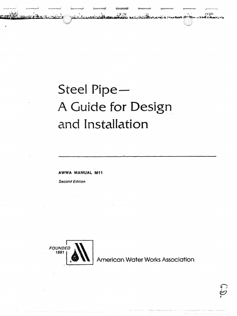 AWWA M11 Steel Pipe Manual Overview | PDF