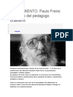 PENSAMIENTO de Paulo Freire (Anais)