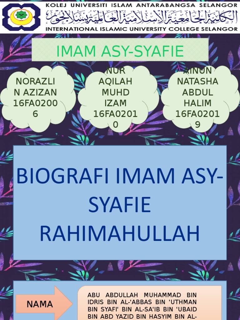 Imam Asy Syafie Pdf