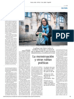 Lupe Gómez Pornografía Camuflaje Luz Pichel Traducción Galicia Rural Méndez Ferrín Me Too Feminismo El País Enero 2020