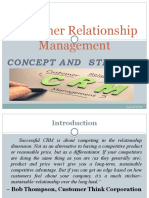 CRM Customer Relationship Management Concept Strategy