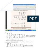 Ejercicios metodos numericos