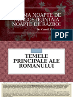 Ultima Noapte de Dragoste, Intaia Noapte de Razboi