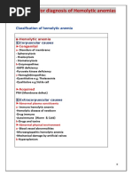 Hemolytic Anemia - Part 1 PDF