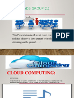 CLOUD COMPUTING PRESENTATION