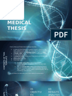 Medical Thesis by Slidesgo