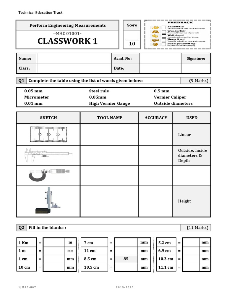 Engineering Measurement Techniques | PDF | Tools | Measuring Instrument