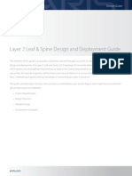 Layer 2 Leaf & Spine Design and Deployment Guide