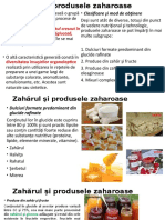 Zaharul Si Produsele Zaharoase in Industria Alimentara