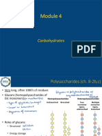 Sp20 CHM3270 Module4 Carbohydrates Polysaccharides