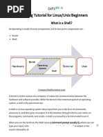 Shell Scripting Tutorial For Linux - Unix Beginners PDF