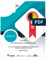 CERTIFICADO 2017 PROTON VENTILADORES DE TETO Keppe Motor