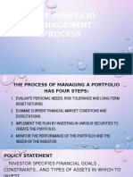 The Porfolio Management Process