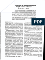 Optimisation of Silane Grafting in Single Screw Extruder - S Isac PDF