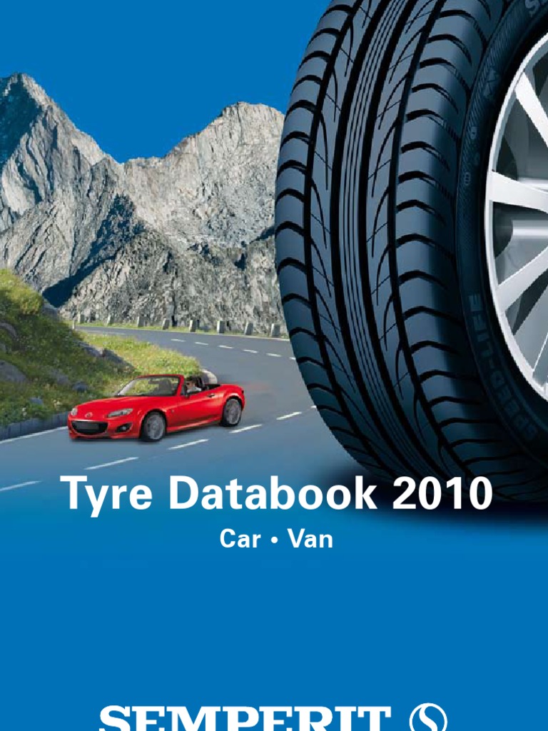 Dltyre Technical Databook en | PDF | Tire | Vehicle Technology