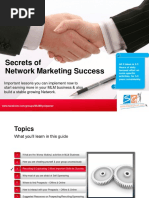 Secrets of Network Marketing Success