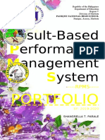 Esult-Based Erformance Anagement Ystem: R P M S