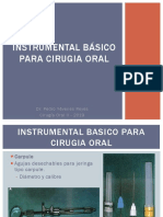 Instrumental Basico para Cirugia Oral