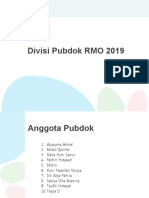 Divisi Pubdok RMO 2019