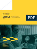 Ethics: Clinical Ethics Immersion Course