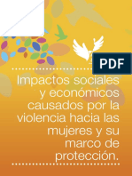 Impactos Sociales y Económicos Causados Por La Violencia.