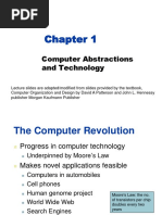 Computer Abstractions and Technology