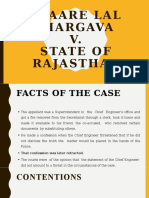 Pyaare Lal Bhargava v. State of Rajasthan - Final01