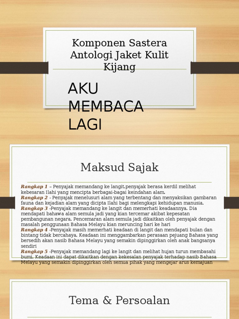 Aku Membaca Lagi Pdf