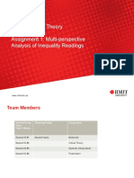 Organisational Theory Assignment 1: Multi-Perspective Analysis of Inequality Readings