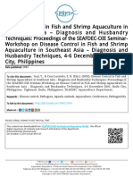 Disease Control in Fish and Shrimp Aquaculture in SE Asia PDF