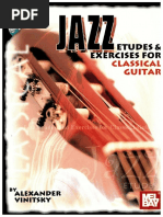 Vinitsky Alexnder - Jazz Etudes Und Exercises For Classical Guitar-2004 PDF